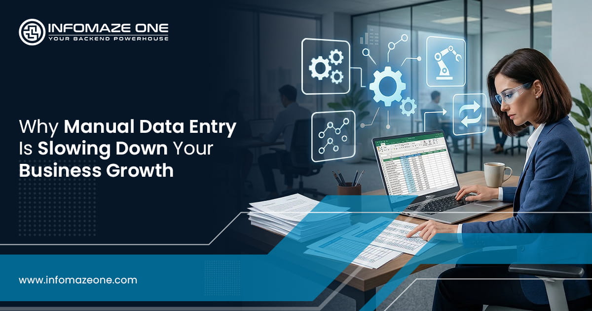 How manual data entry impacts overall business performance