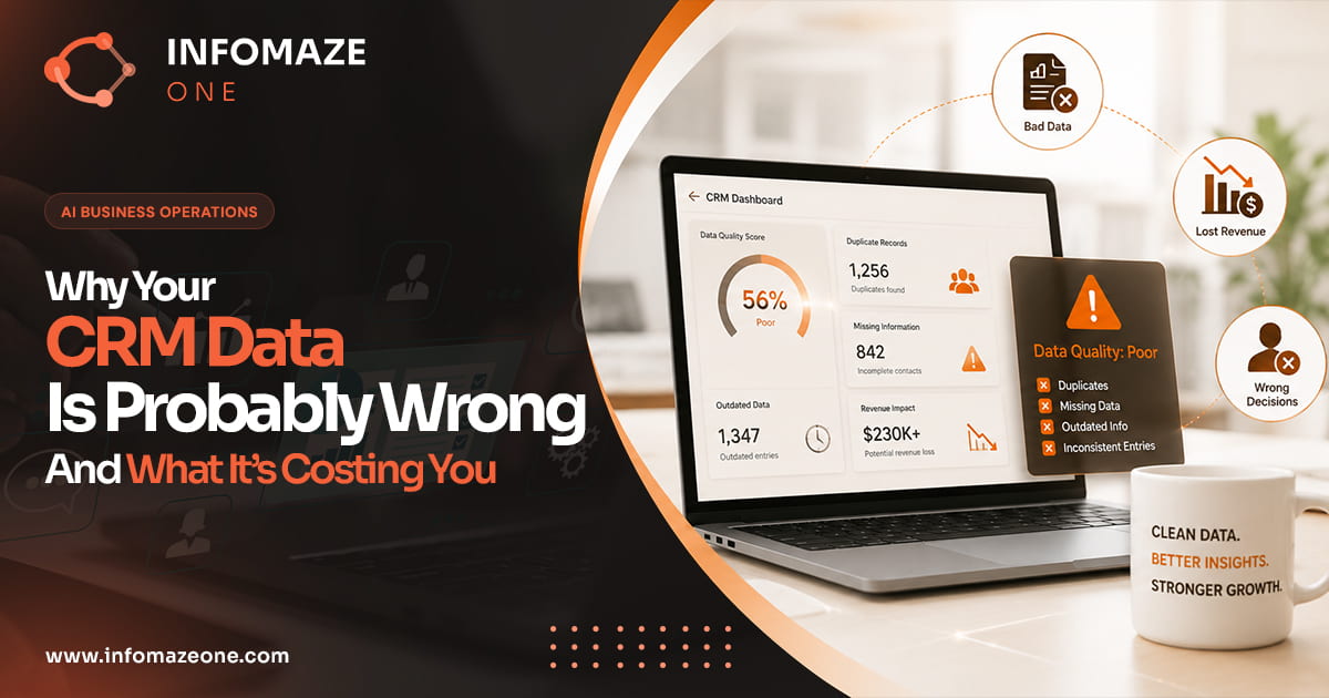 Why inaccurate CRM data hurts businesses
